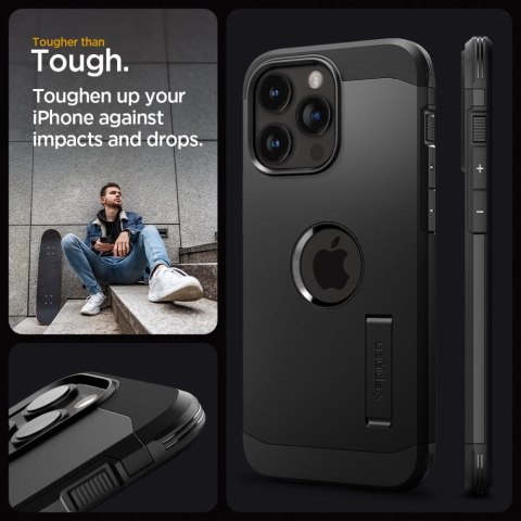 Spigen nakładka Tough Armor Mag Magsafe do iPhone 15 Pro 6,1" czarna Spigen nakładka Tough Armor Mag Magsafe do iPhone 15 Pro 6,1" czarna