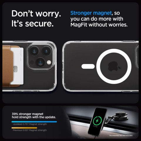 Spigen nakładka Ultra Hybrid Magsafe do iPhone 15 Pro 6,1" biała Spigen nakładka Ultra Hybrid Magsafe do iPhone 15 Pro 6,1" biała