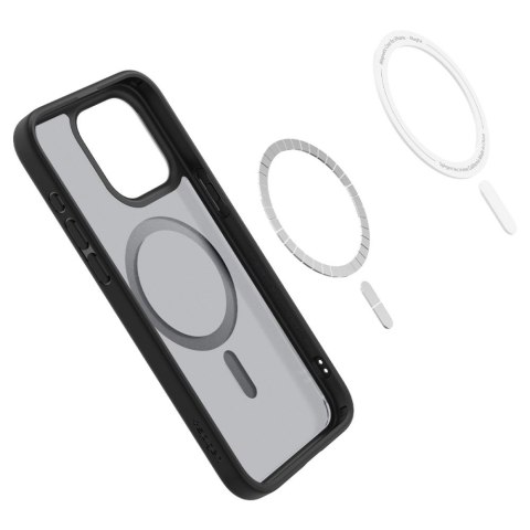 Spigen nakładka Ultra Hybrid Magsafe do iPhone 15 Pro 6,1" frost czarna Spigen nakładka Ultra Hybrid Magsafe do iPhone 15 Pro 6,1" frost czarna