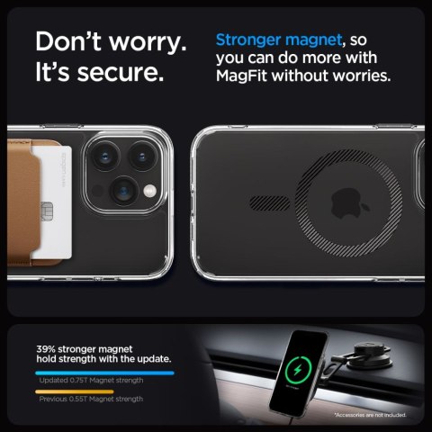 Spigen nakładka Ultra Hybrid Magsafe do iPhone 15 Pro Max 6,7" carbon fiber