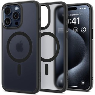 Spigen nakładka Ultra Hybrid Magsafe do iPhone 15 Pro Max 6,7" frost czarna
