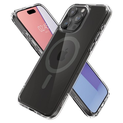 Spigen nakładka Ultra Hybrid Magsafe do iPhone 15 Pro Max 6,7" grafitowa Spigen nakładka Ultra Hybrid Magsafe do iPhone 15 Pro Max 6,7" grafitowa