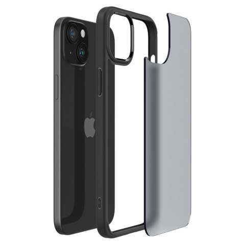 Spigen nakładka Ultra Hybrid do iPhone 15 6,1" frost czarna Spigen nakładka Ultra Hybrid do iPhone 15 6,1" frost czarna