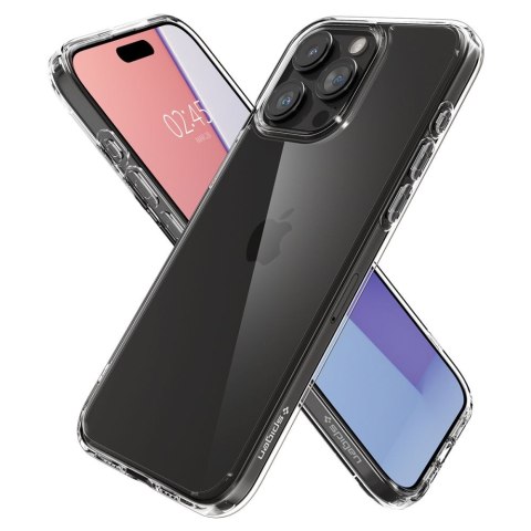 Spigen nakładka Ultra Hybrid do iPhone 15 Pro 6,1" crystal clear Spigen nakładka Ultra Hybrid do iPhone 15 Pro 6,1" crystal clear