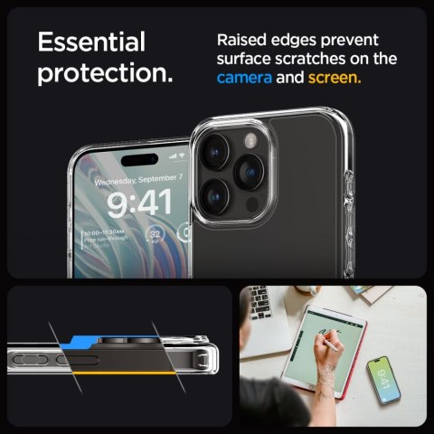 Spigen nakładka Ultra Hybrid do iPhone 15 Pro 6,1" crystal clear Spigen nakładka Ultra Hybrid do iPhone 15 Pro 6,1" crystal clear