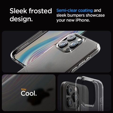 Spigen nakładka Ultra Hybrid do iPhone 15 Pro 6,1" frost clear