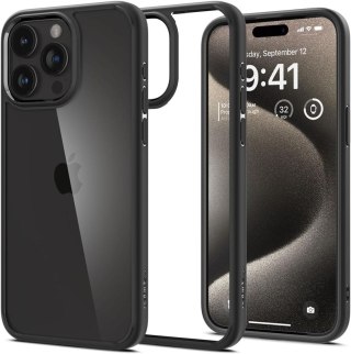 Spigen nakładka Ultra Hybrid do iPhone 15 Pro 6,1" matowa czarna
