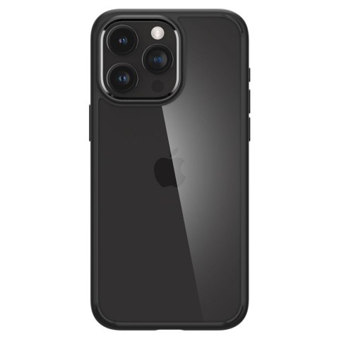 Spigen nakładka Ultra Hybrid do iPhone 15 Pro 6,1" matowa czarna Spigen nakładka Ultra Hybrid do iPhone 15 Pro 6,1" matowa czarna