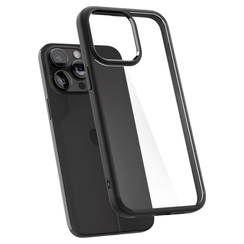Spigen nakładka Ultra Hybrid do iPhone 15 Pro 6,1" matowa czarna Spigen nakładka Ultra Hybrid do iPhone 15 Pro 6,1" matowa czarna