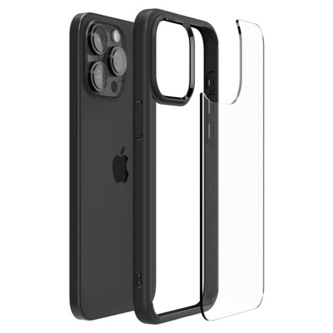 Spigen nakładka Ultra Hybrid do iPhone 15 Pro 6,1" matowa czarna Spigen nakładka Ultra Hybrid do iPhone 15 Pro 6,1" matowa czarna