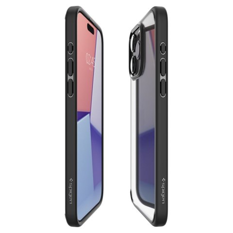 Spigen nakładka Ultra Hybrid do iPhone 15 Pro 6,1" matowa czarna Spigen nakładka Ultra Hybrid do iPhone 15 Pro 6,1" matowa czarna