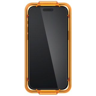 Spigen szkło hartowane ALM GLASS FC 2-PACK do iPhone 15 Pro Max 6,7" czarna