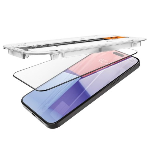 Spigen szkło hartowane GLAS.TR "EZ FIT" FC 2-PACK do iPhone 15 Pro Max 6,7" czarna Spigen szkło hartowane GLAS.TR "EZ FIT" FC 2-PACK do iPhone 15 Pro Max 6,7" czarna
