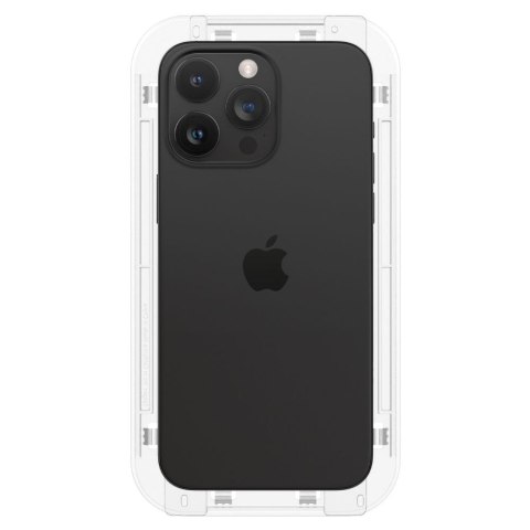Spigen szkło hartowane GLAS.TR "EZ FIT" FC do iPhone 15 Pro Max 6,7" czarna Spigen szkło hartowane GLAS.TR "EZ FIT" FC do iPhone 15 Pro Max 6,7" czarna