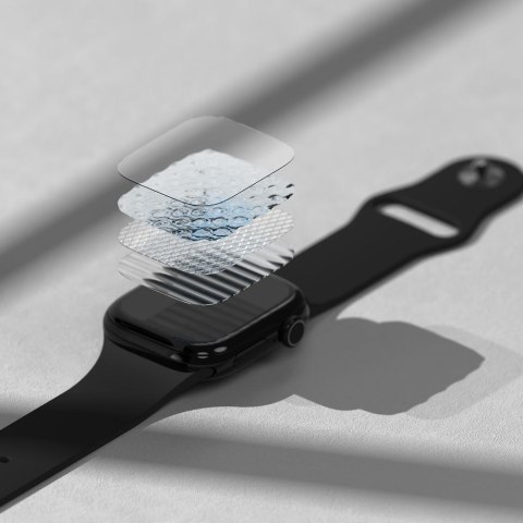 FOLIA OCHRONNA RINGKE DUAL EASY PRO 2-PACK APPLE WATCH 10 / 11 (42 MM) CLEAR