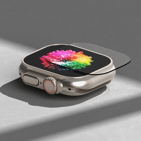 SZKŁO HARTOWANE RINGKE EASY SLIDE APPLE WATCH ULTRA 1 / 2 / 3 (49 MM) CLEAR