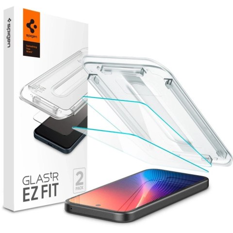 SZKŁO HARTOWANE SPIGEN GLAS.TR "EZ FIT" 2-PACK GOOGLE PIXEL 9A CLEAR