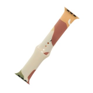 Silikonowy pasek Strap Moro bransoletka do zegarka opaska do Apple Watch 42 / 44 / 45 / 49 mm - wzór 1