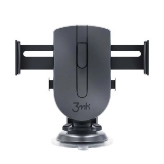 Uchwyt 3mk Twist Automatic Car Holder samochodowy z ładowarką indukcyjną na kokpit - czarny