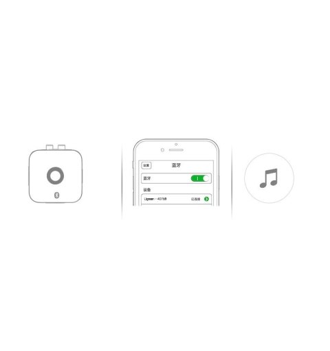 Ugreen adapter odbiornik Bluetooth 5.0 aptX 2RCA / 3,5 mm mini jack czarny (40759)