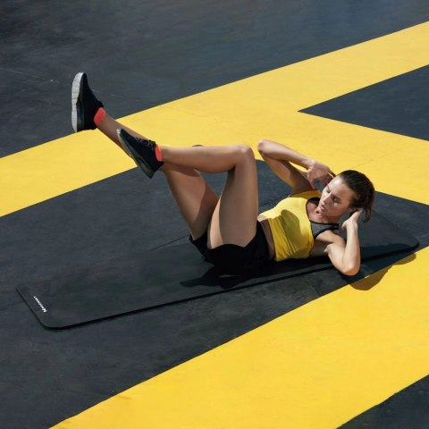 Wozinsky mata do ćwiczeń 181 x 63 x 0,9 cm gruba mata gimnastyczna do jogi niebieska