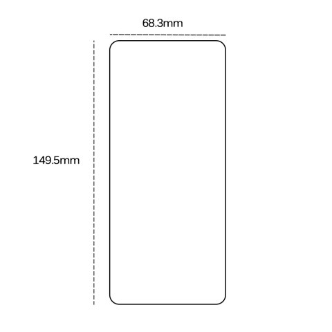 Szkło hartowane 2,5D do Google Pixel 7 5G