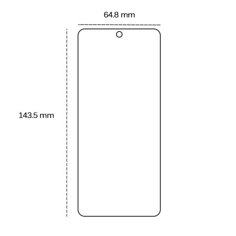 Szkło hartowane 2,5D do Google Pixel 8