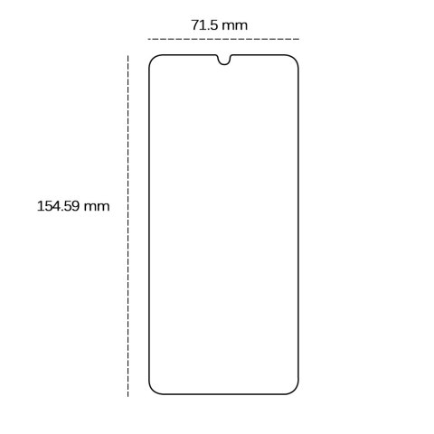 Szkło hartowane 2,5D do Samsung Galaxy A34 5G Szkło hartowane 2,5D do Samsung Galaxy A34 5G