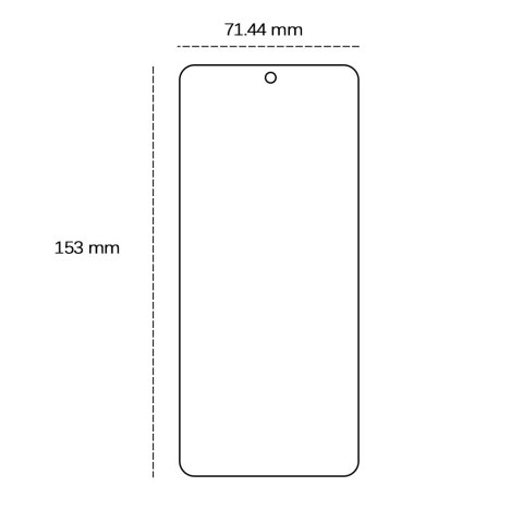 Szkło hartowane 2,5D do Samsung Galaxy A54 5G Szkło hartowane 2,5D do Samsung Galaxy A54 5G
