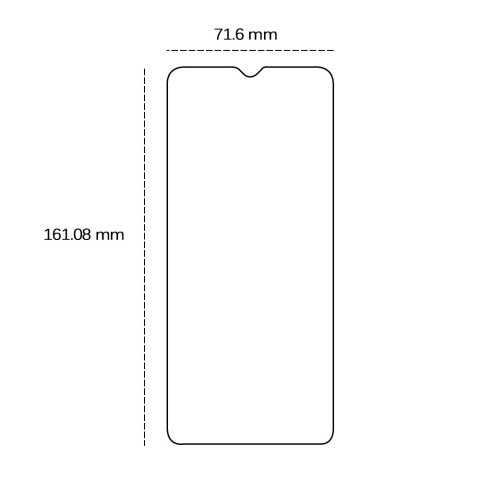 Szkło hartowane 2,5D do Samsung Galaxy XCover 7 Szkło hartowane 2,5D do Samsung Galaxy XCover 7