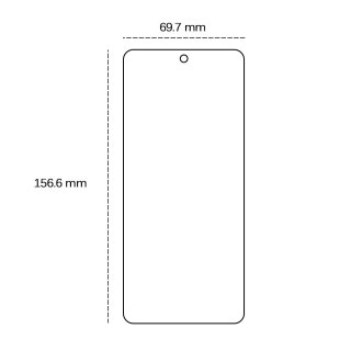 Szkło hartowane 2,5D do Xiaomi Redmi Note 12 / Xiaomi Mi 10T