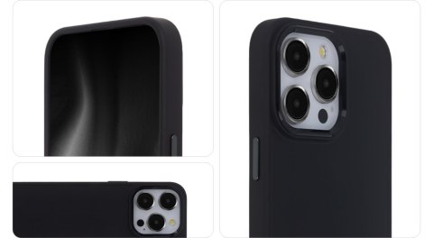 Nakładka Satin Elegant do iPhone 11 czarny