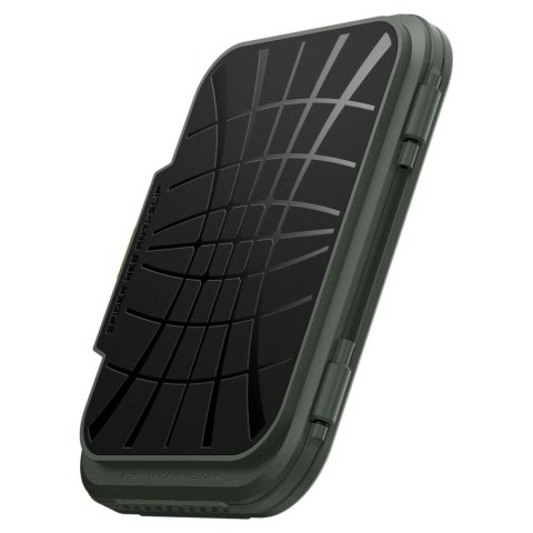 SPIGEN LOCK FIT MAGSAFE UNIVERSAL MAGNETIC CARD HOLDER MILITARY GREEN