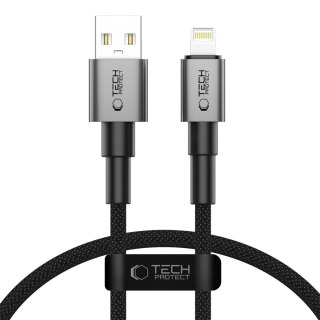 TECH-PROTECT ULTRABOOST DNA LIGHTNING CABLE 12W / 3A 25CM IRON GREY