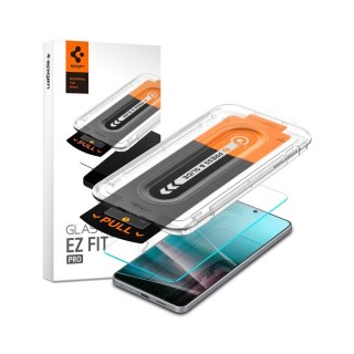 SZKŁO HARTOWANE SPIGEN GLAS.TR "EZ FIT PRO" GALAXY S25 EDGE CLEAR