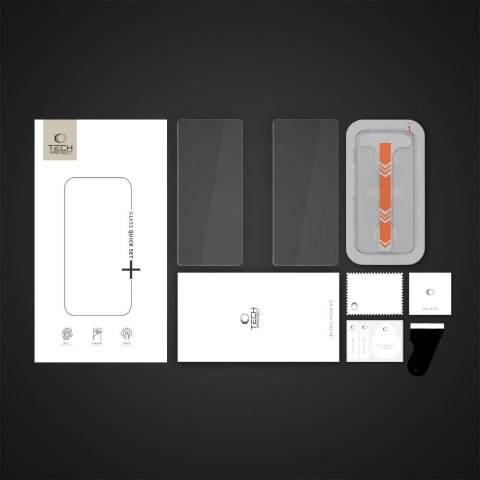SZKŁO HARTOWANE TECH-PROTECT QUICK SET+ 2-PACK GALAXY S24 / S25 CLEAR