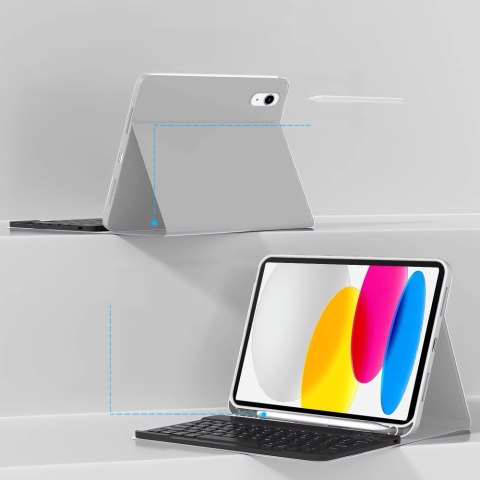 TECH-PROTECT SC PEN + KEYBOARD IPAD 10.9" 10 / 2022 / 11" 11 / 2025 GREY