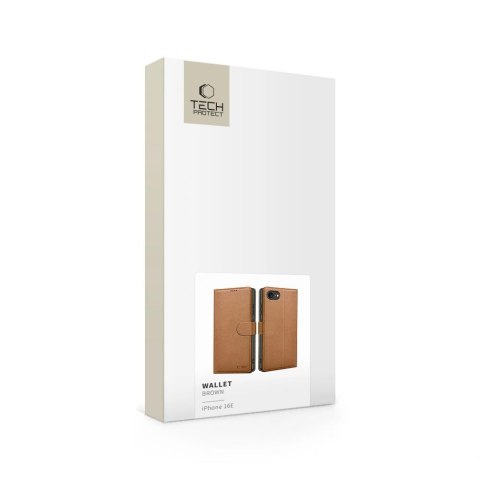 TECH-PROTECT WALLET IPHONE 16E BROWN