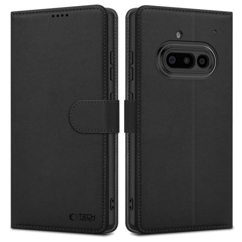 TECH-PROTECT WALLET NOTHING PHONE 3A MATTE BLACK
