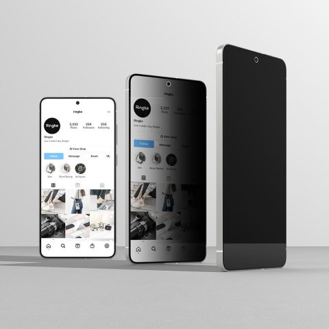 SZKŁO HARTOWANE RINGKE EASY SLIDE 2-PACK GALAXY S25 EDGE PRIVACY