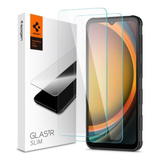 SZKŁO HARTOWANE SPIGEN GLAS.TR SLIM 2-PACK GALAXY XCOVER 7 / 7 PRO CLEAR