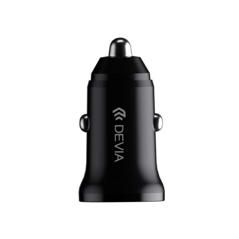 Devia ładowarka samochodowa Smart Mini PD QC 3.0 30W 1x USB 1x USB-C biała