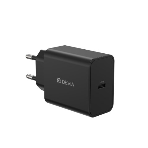 Devia ładowarka sieciowa Rocket PD 45W 1x USB-C biała + kabel USB-C - USB-C