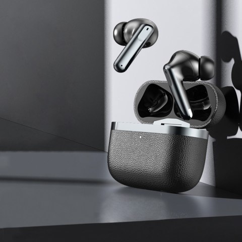 Devia słuchawki Bluetooth TWS Ultra1 czarne z ANC