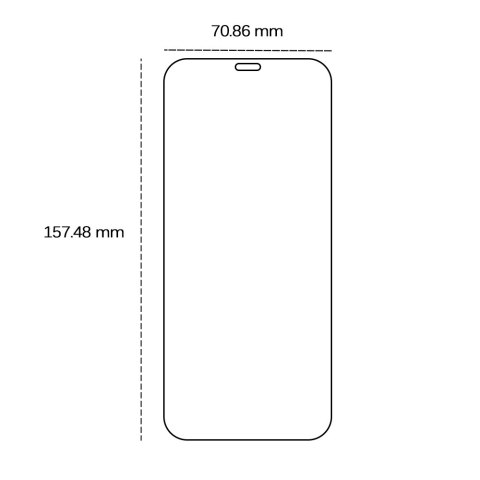 Szkło hartowane 2,5D do Honor 200 Lite 5G (global)