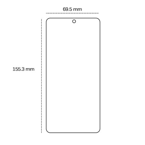 Szkło hartowane 2,5D do Oppo Reno 11F 5G (Global) Szkło hartowane 2,5D do Oppo Reno 11F 5G (Global)