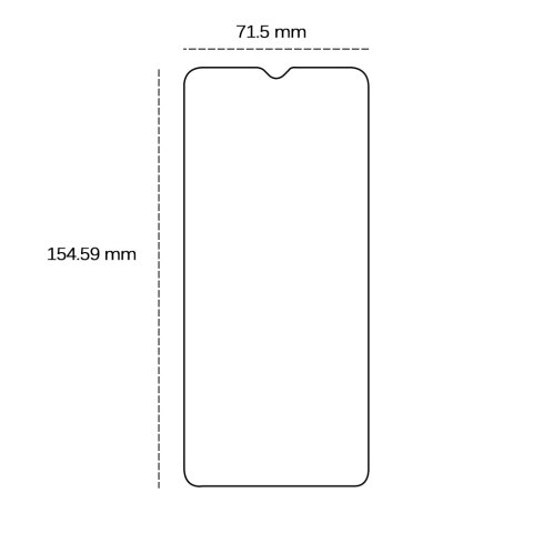 Szkło hartowane 2,5D do Samsung Galaxy M15 5G