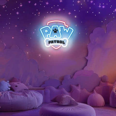 Wiszący neon LED na plexi Psi Patrol - Logo OW-130146