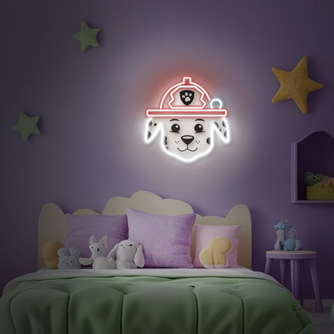 Wiszący neon LED na plexi Psi Patrol - Marshall OW-130646