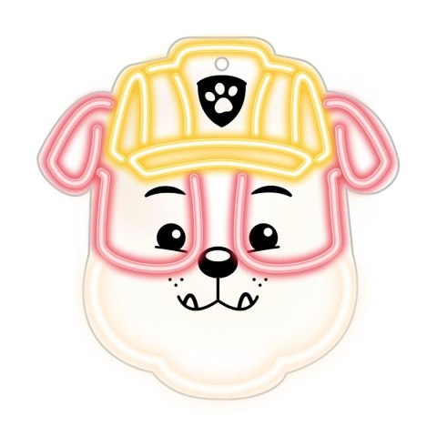 Wiszący neon LED na plexi Psi Patrol - Rubble OW-130446